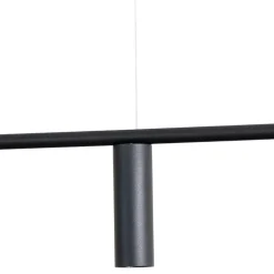 Hængelampe Trevo 6 All Black, metal, sort, GU10