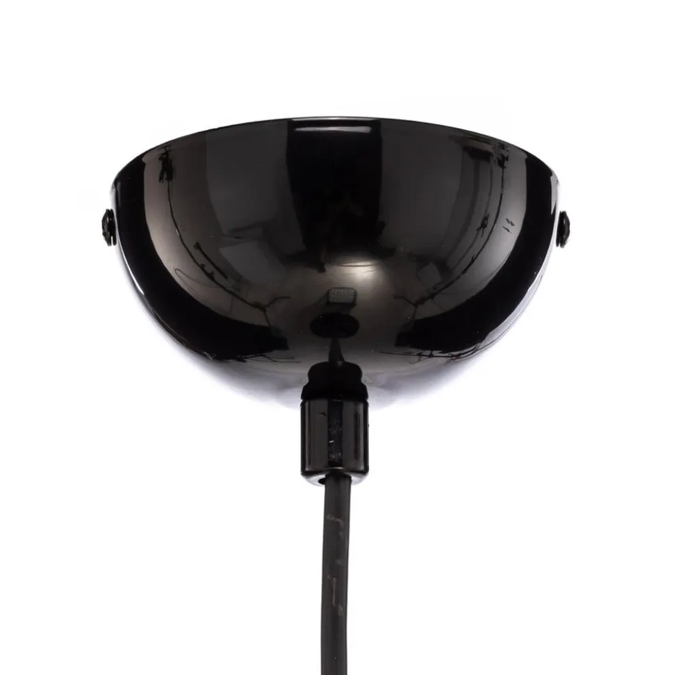 Hængelampe Yildo 253-S 1 lyskilde Ø36cm sort/kobber