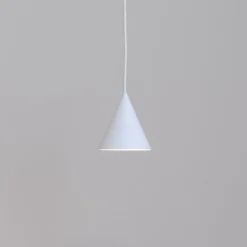 Hængelampe ZENITH, hvid, Ø 11 cm, metal, GU10