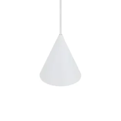 Hængelampe ZENITH, hvid, Ø 11 cm, metal, GU10