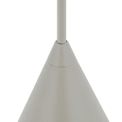 Hængelampe ZENITH, lysegrå, Ø 11 cm, metal, GU10