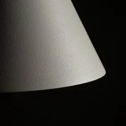 Hængelampe ZENITH, lysegrå, Ø 11 cm, metal, GU10