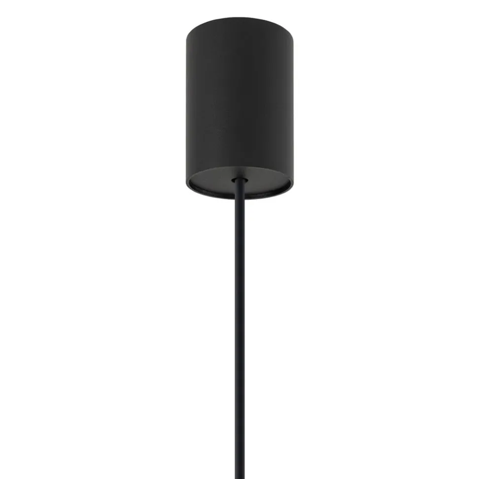 Hængelampe ZENITH, sort, Ø 11 cm, metal, GU10