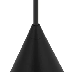 Hængelampe ZENITH, sort, Ø 11 cm, metal, GU10