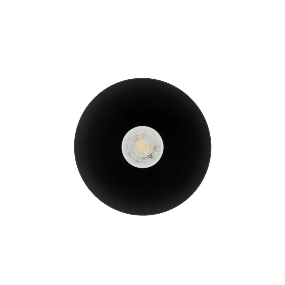 Hængelampe ZENITH, sort, Ø 11 cm, metal, GU10