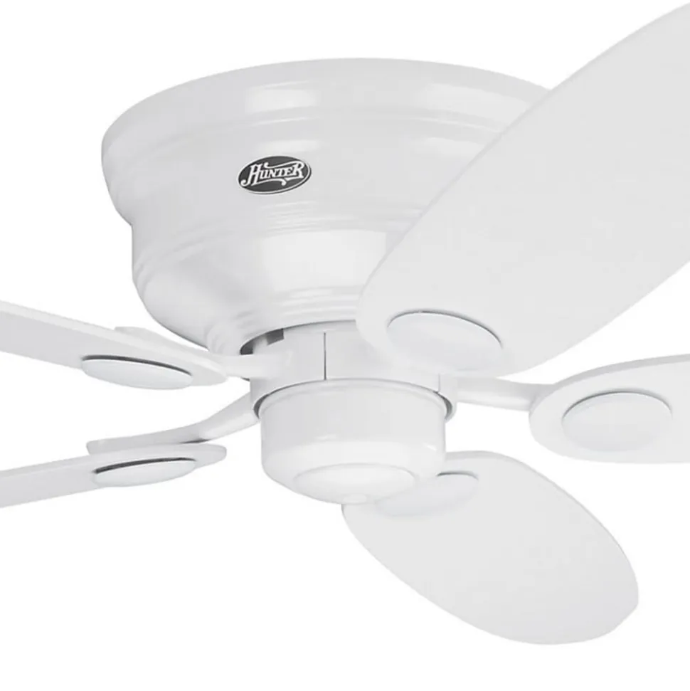 Hunter Low Profile III Ventilator hvid/ahorn