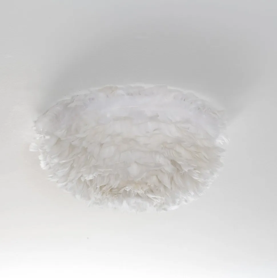 Hvid designer loftlampe Eos up