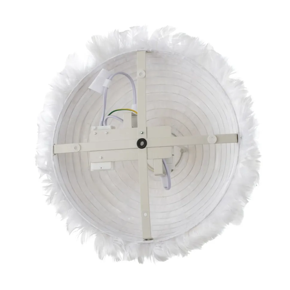 Hvid designer loftlampe Eos up