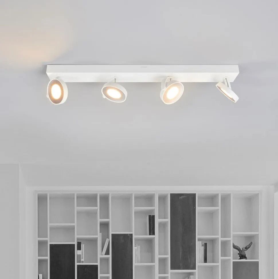 Hvid LED-loftspot Clockwork