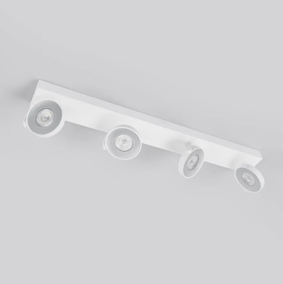 Hvid LED-loftspot Clockwork