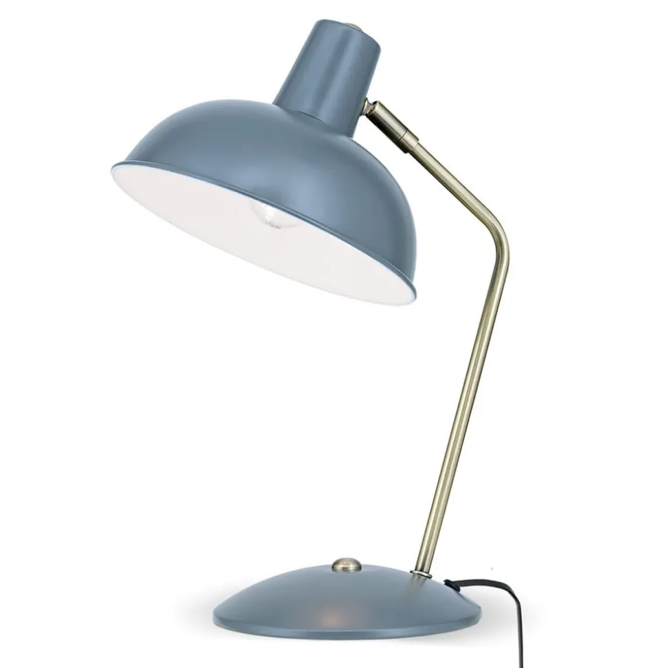I vintagelook - Fedra bordlampe, grå