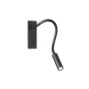 Ideal Lux Io LED indbygningslampe, sort