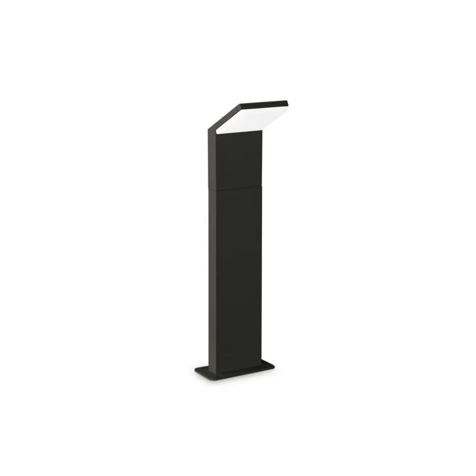 Ideal Lux LED-gadelampe Style sort, højde 50 cm, 3.000 K