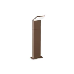 Ideal Lux LED-gadelampe Style brun højde 50 cm aluminium 3.000 K