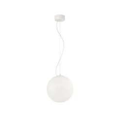 Ideal Lux Mapa pendellampe i glas Ø 30 cm