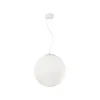 Ideal Lux Mapa pendellampe i glas Ø 40 cm