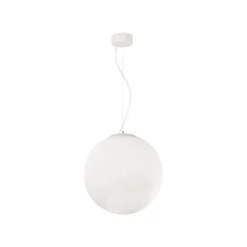 Ideal Lux Mapa pendellampe i glas Ø 40 cm