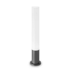 Ideal Lux vejlampe Edo round, antracit, GX53