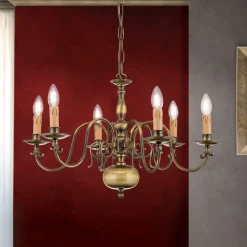 IMKE lysekrone i flamsk stil