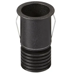 Indbygget loftlampe med LED Guincho sort 8°