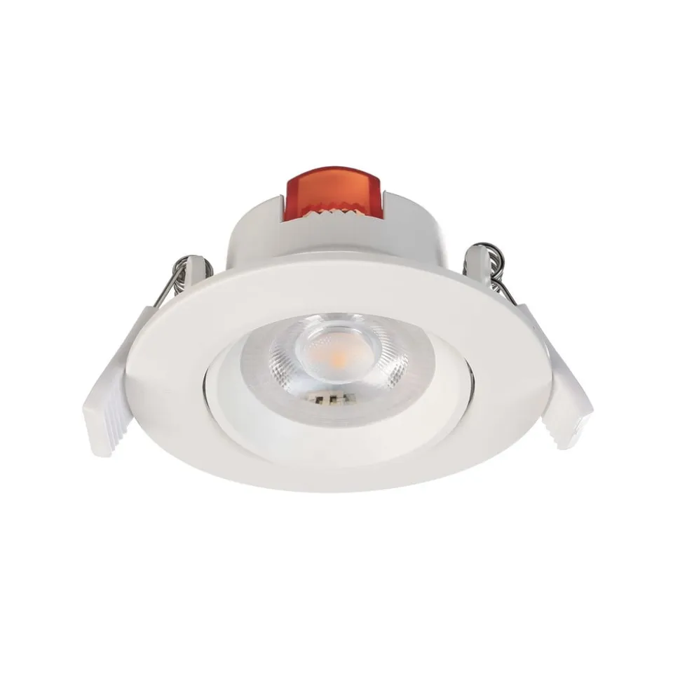 Indbygget loftlampe med LED SMD 68 230V hvid, 3.000 K