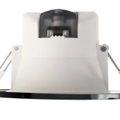 Indbygget loftlampe med LED Acrux, Ø 9 cm, sort, CCT