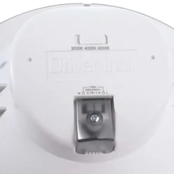 Indbygget loftlampe med LED Acrux, Ø 17 cm, sort, CCT