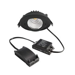 Indbygget spotlight med LED Dione 4.000 K sort