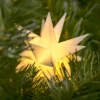 Indendørs LED-stjerne, 18 takker, Ø 12 cm, hvid