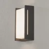 Indus udendørs LED-væglampe, antracit