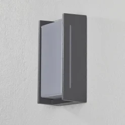 Indus udendørs LED-væglampe, antracit