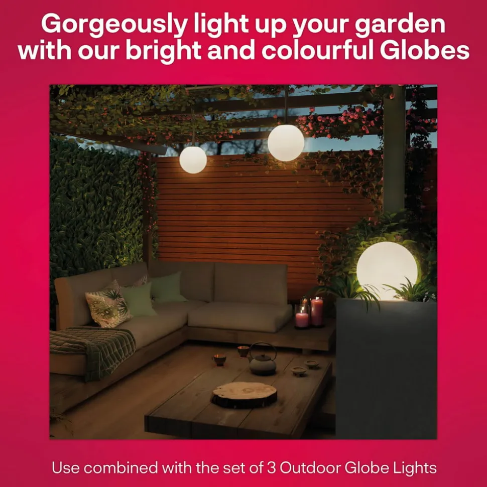 Innr Smart Outdoor Globe Colour LED-kugle, indsats