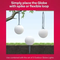Innr Smart Outdoor Globe Colour LED-kugle, indsats
