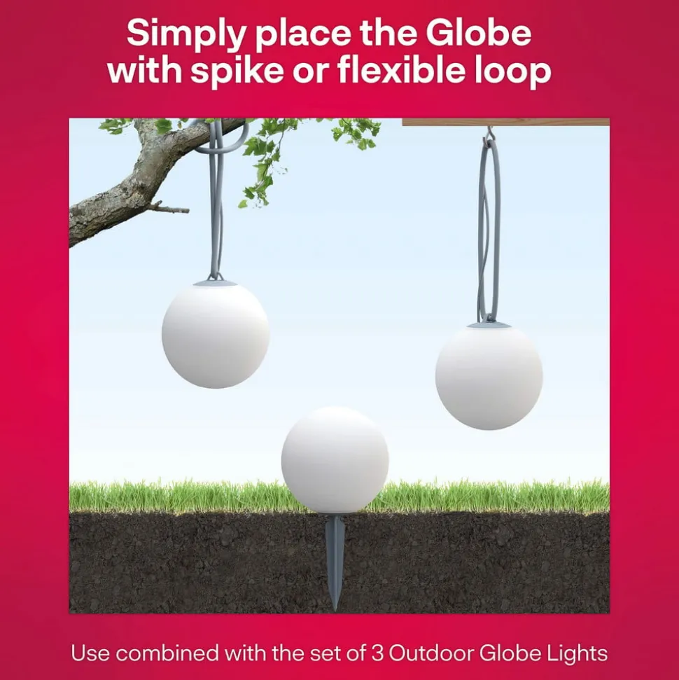 Innr Smart Outdoor Globe Colour LED-kugle, indsats
