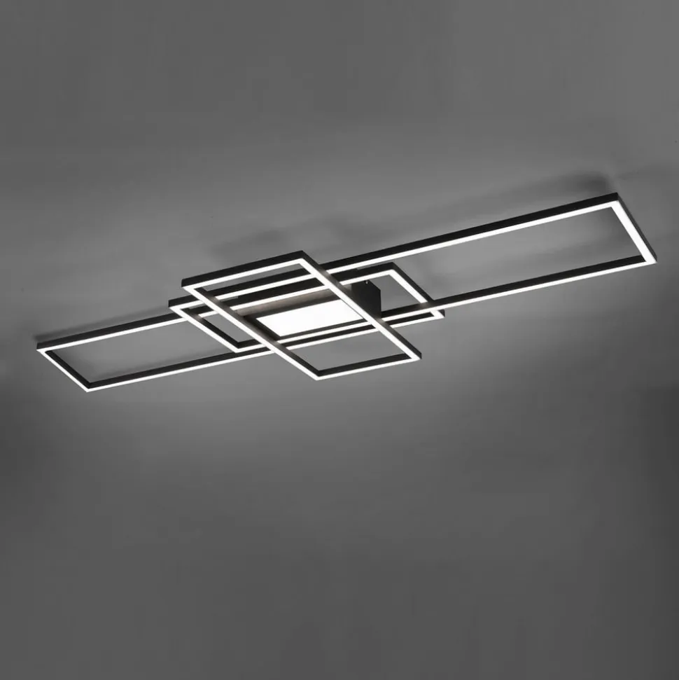 Irvine LED-loftslampe 3.000-6.500 K, antracit