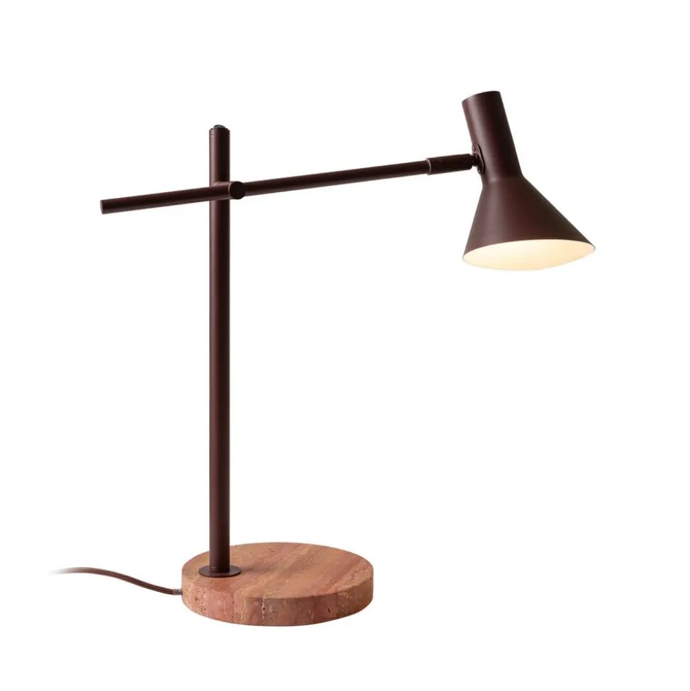 IT'S ABOUT ROMI bordlampe Izmir, mørkerød, højde 59 cm