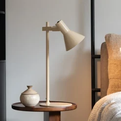IT'S ABOUT ROMI bordlampe Stavanger, beige, højde 51 cm