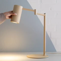 IT'S ABOUT ROMI bordlampe Bilbao, beige, højde 48 cm