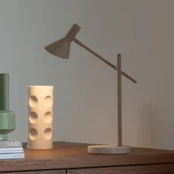 IT'S ABOUT ROMI bordlampe Izmir, sandfarvet, højde 59 cm
