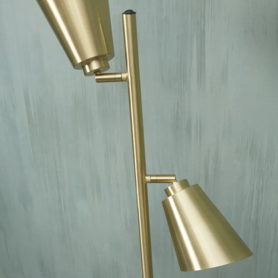 IT'S ABOUT ROMI Bremen gulvlampe, guld