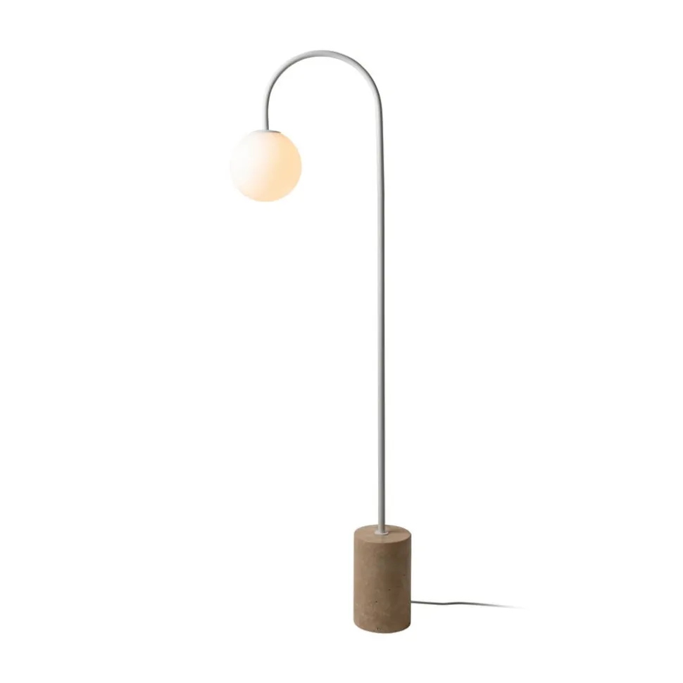 IT'S ABOUT ROMI Bueformet lampe Tivoli, hvid, højde 163 cm