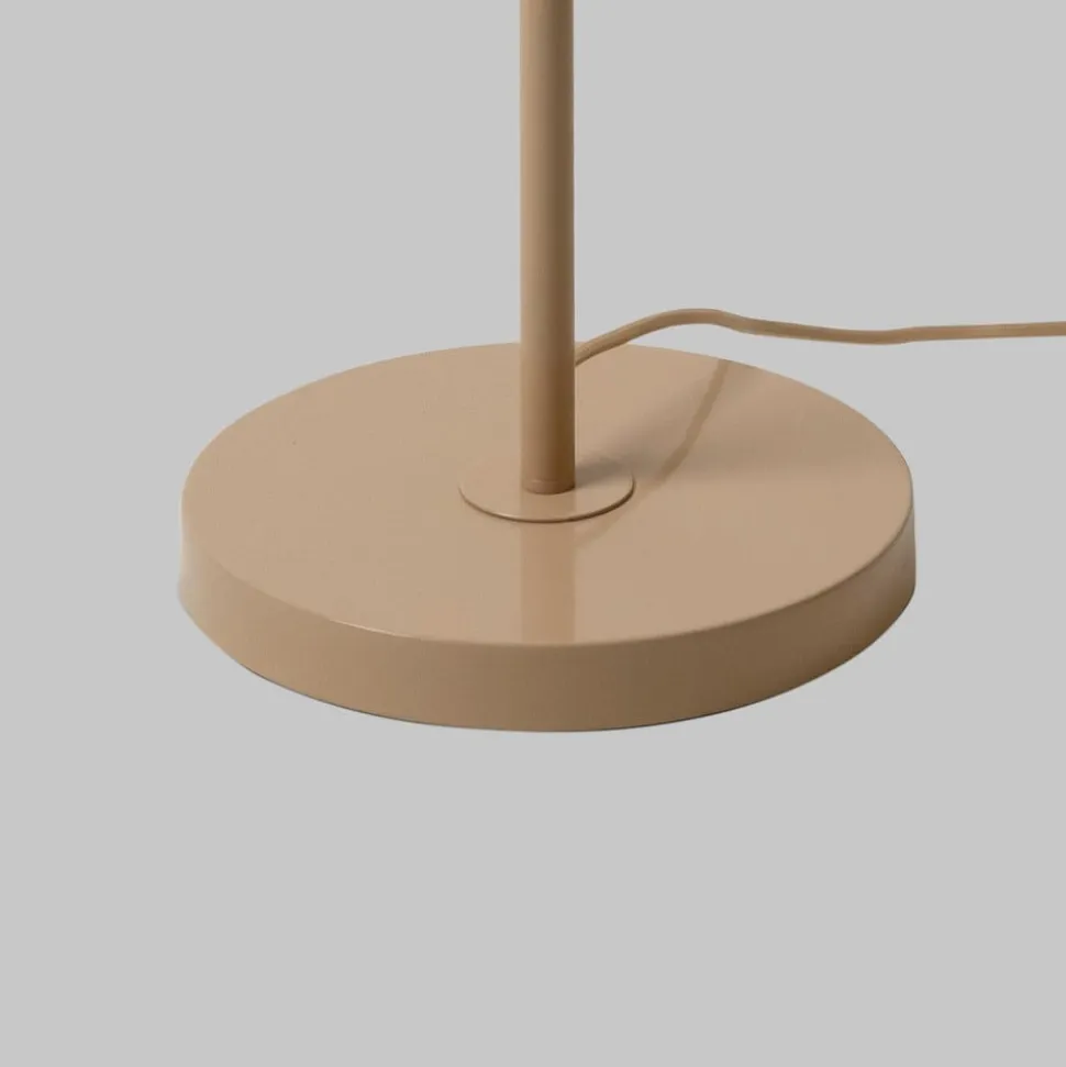 IT'S ABOUT ROMI Gulvlampe Copenhagen, beige, glas, drejelig