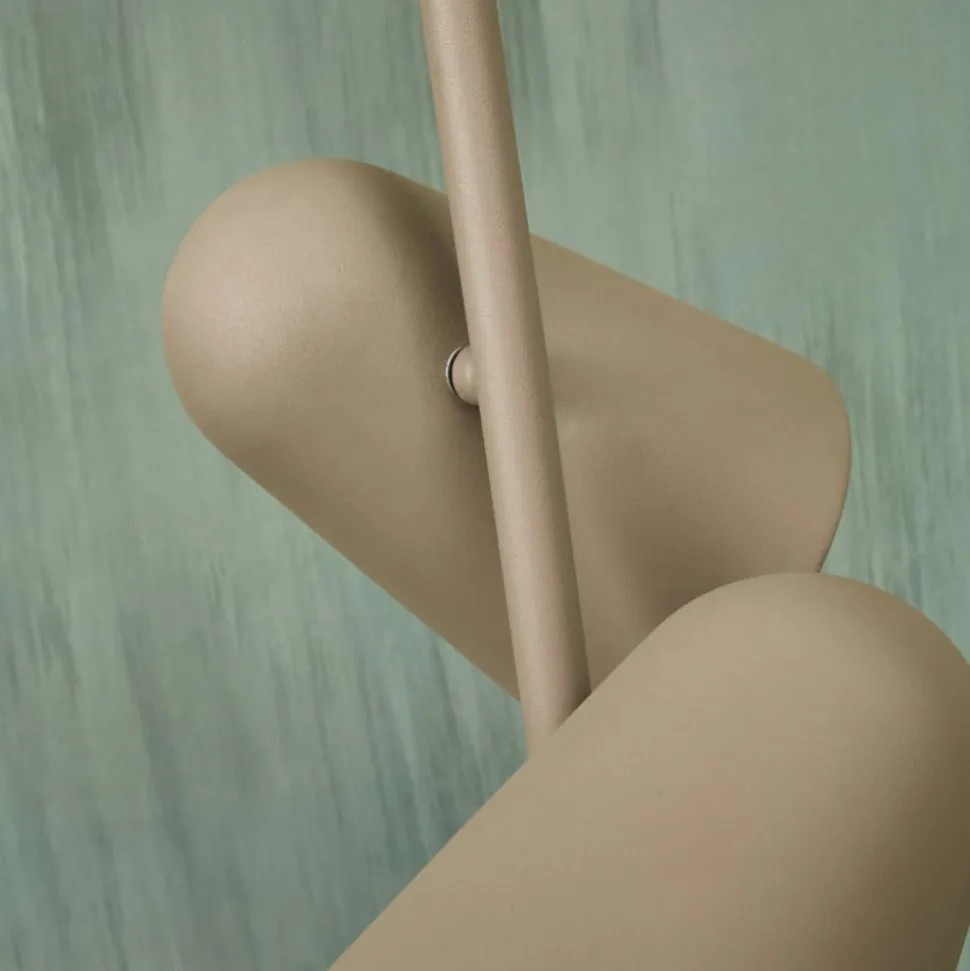 IT'S ABOUT ROMI Salamanca gulvlampe, sand, 2 lyskilder