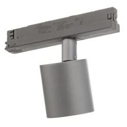 Ivela LED-skinnespot Perfetto Puro, 3-faset sølv 930