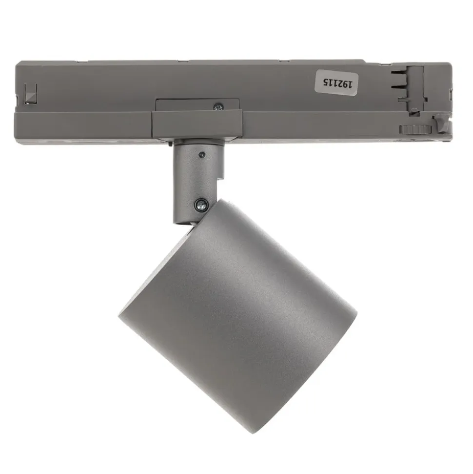 Ivela LED-skinnespot Perfetto Puro, 3-faset sølv 930