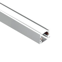 Ivela strømskinne SQUARE 48 V, hvid, længde 200 cm, metal