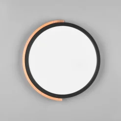 Jano LED-loftlampe, Ø 31,5 cm, 3.000 K, sort