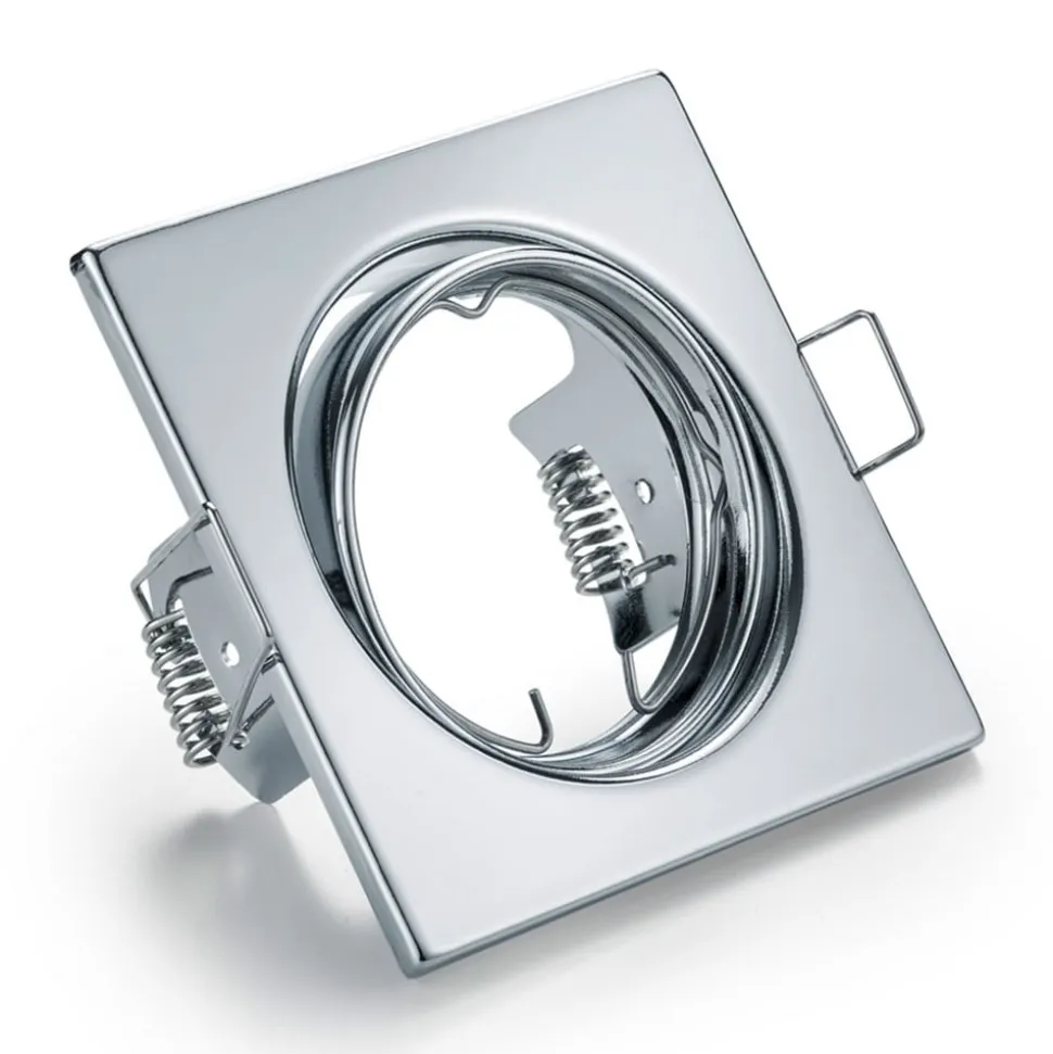 Jura downlight, drejelig, krom
