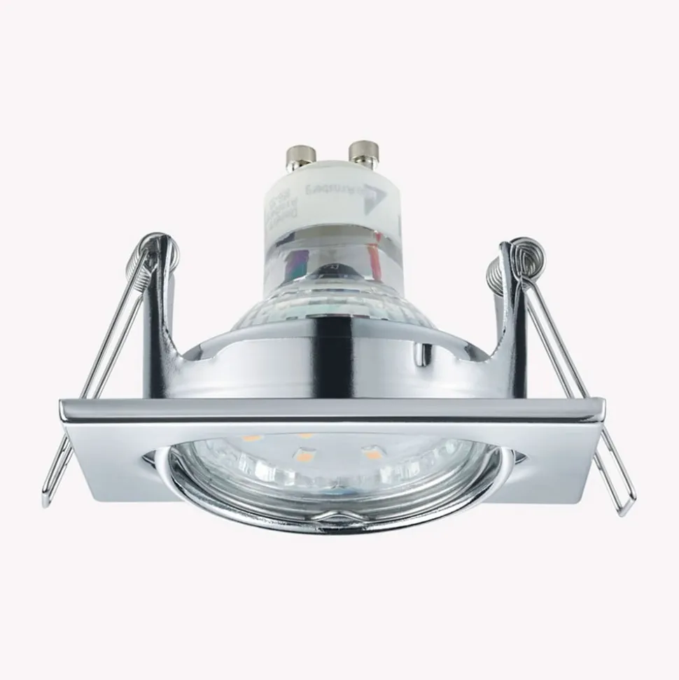 Jura downlight, drejelig, krom