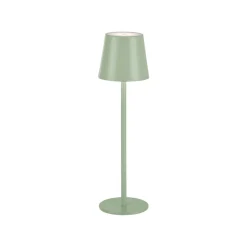 JUST LIGHT. Euria LED-bordlampe, grøn, jern, IP54